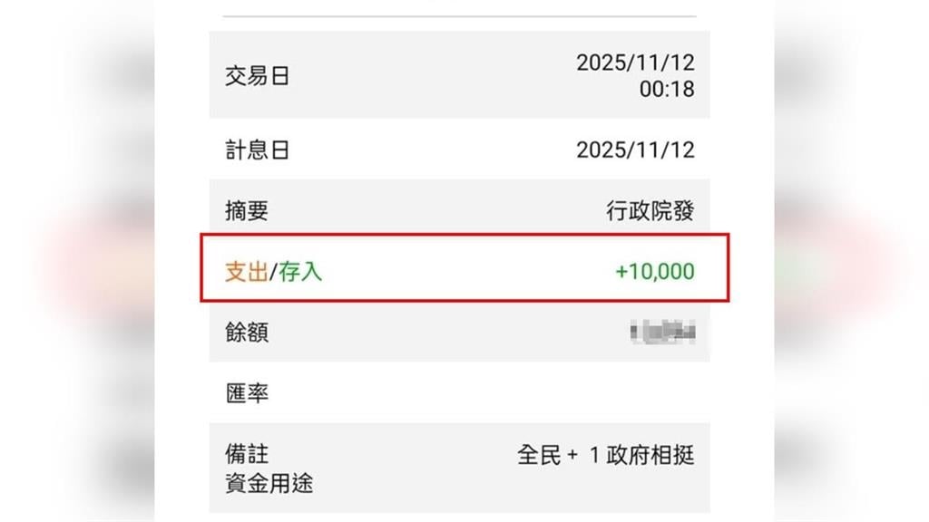 登記入帳卻「領不到1萬」!他一查竟是「填錯1選項」…網曝正解:看存摺最準