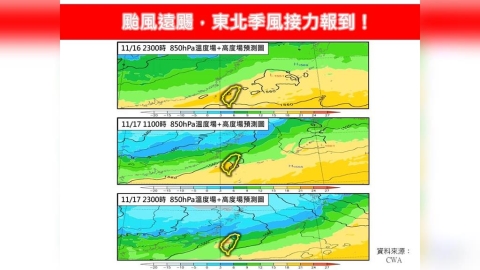 鳳凰遠離「東北季風接力」!入秋最強冷空氣將南下 專家:直逼冷氣團等級