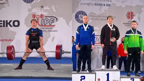 健力/台灣又傳捷報!世錦賽已奪7金7銀5銅 江凱傑硬舉摘金獲頒總統賀電