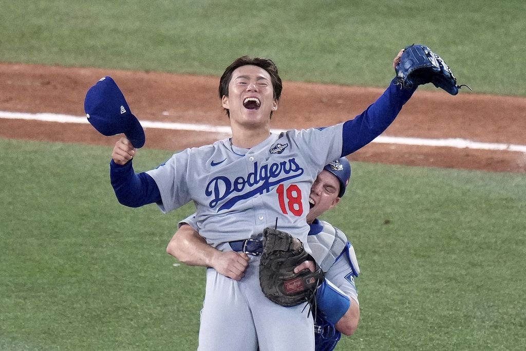 MLB(影)/季後賽表現並不算在內! 山本由伸國聯賽揚獎票選獲第3名