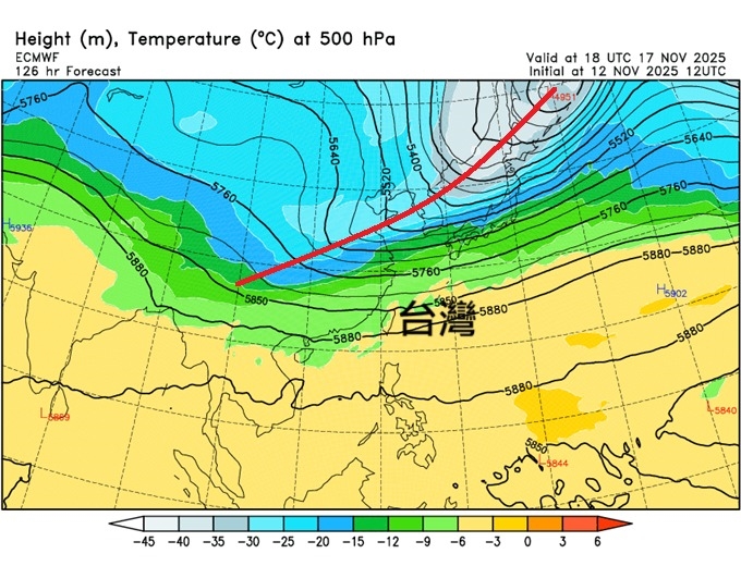 全台變天冷空氣週一來襲！專家曝預測圖「1現象」氣溫恐剩20度