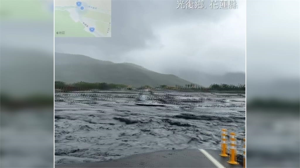 國軍進駐花蓮災區協助清理 災民返家取物滿滿無奈