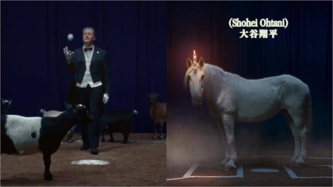 MLB(影)／山羊已經不足以形容！致敬片稱大谷翔平「獨角獸」　史上獨一無二的存在