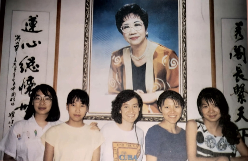 無懼中國打壓  蕭美琴在哥大設台灣攤位：連勝文也來捧場