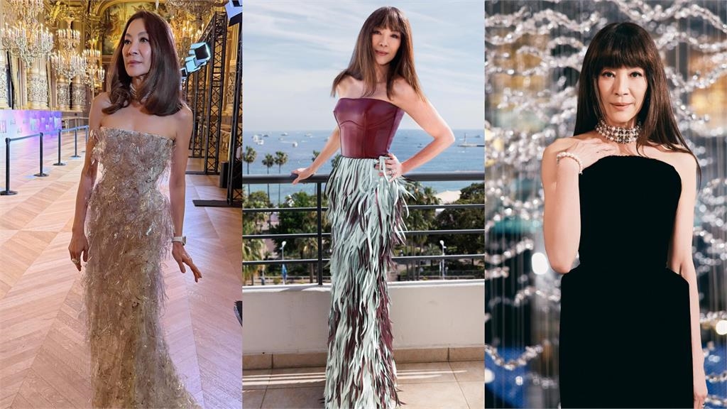 63歲楊紫瓊「中路大開」耍辣走紅毯！網見裙襬「激似1滷味」全笑瘋：突然好台