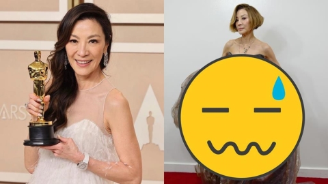 63歲楊紫瓊「中路大開」耍辣走紅毯！網見裙襬「激似1滷味」全笑瘋：突然好台