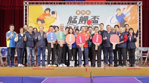 接棒鄭麗君促成!艋舺盃桌球睽違十年回歸 吳沛憶:續挺全民運動