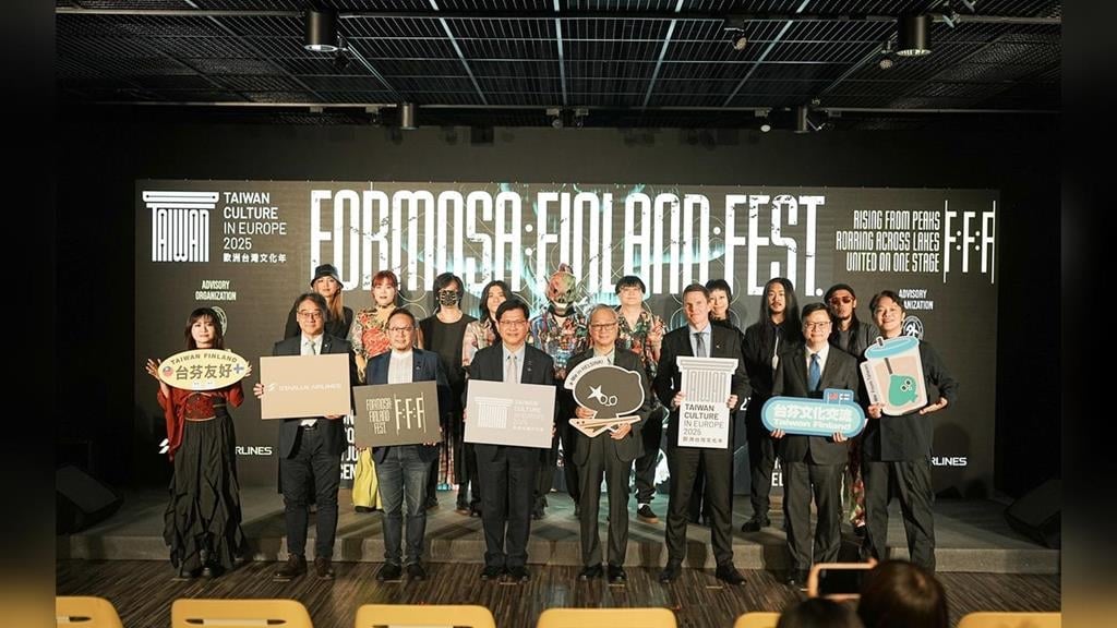 台灣芬蘭「搖滾外交」旅程啟動　林佳龍：以文化為橋梁深化台歐連結