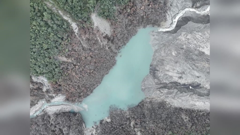 花蓮新堰塞湖恐釀災?林保署曝最新數據「沒有崩塌、堵塞」