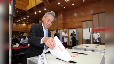 中華田協理事長葉政彥 高票連任第10屆中華民國體育運動總會會長