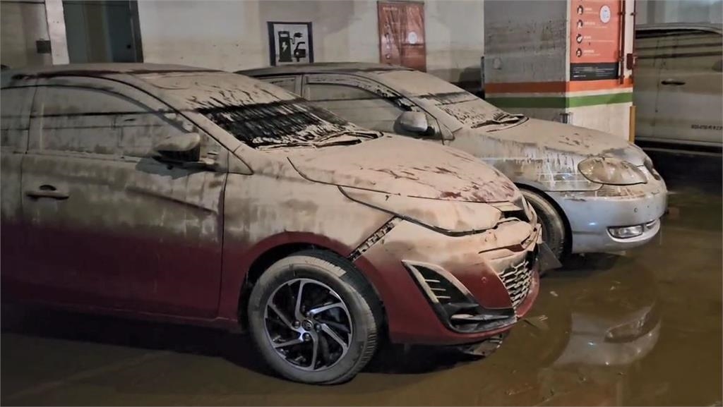 蘇澳煙波地下停車場抽水救車　阿里史冷泉休園1個月清淤泥