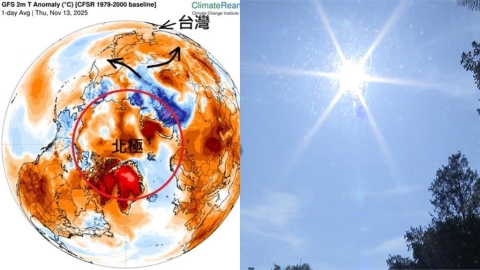 只剩暖冬了?下週冷空氣襲來「台灣只達冷氣團邊緣」鄭明典親揭背後1原因