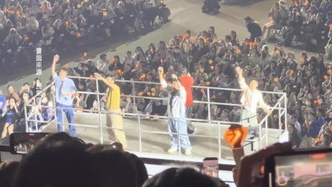 SJ攻大巨蛋第二日！　深情唱＜至少還有你＞東海感性落淚