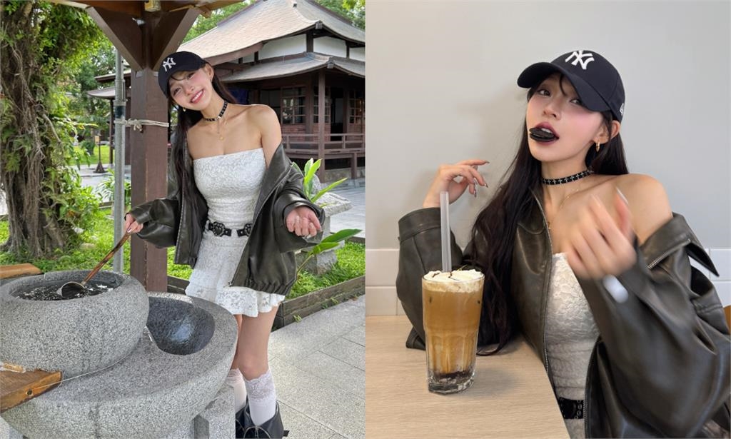 雪白正妹「外套全滑落」噴出內在!竟是林襄「超絕視角」網暈:香香的