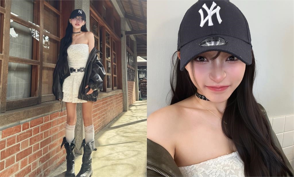 雪白正妹「外套全滑落」噴出內在!竟是林襄「超絕視角」網暈:香香的