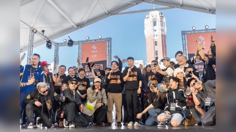 總統盃街舞決賽凱道開跳 賴清德:把過去追求民主的場域獻給全民