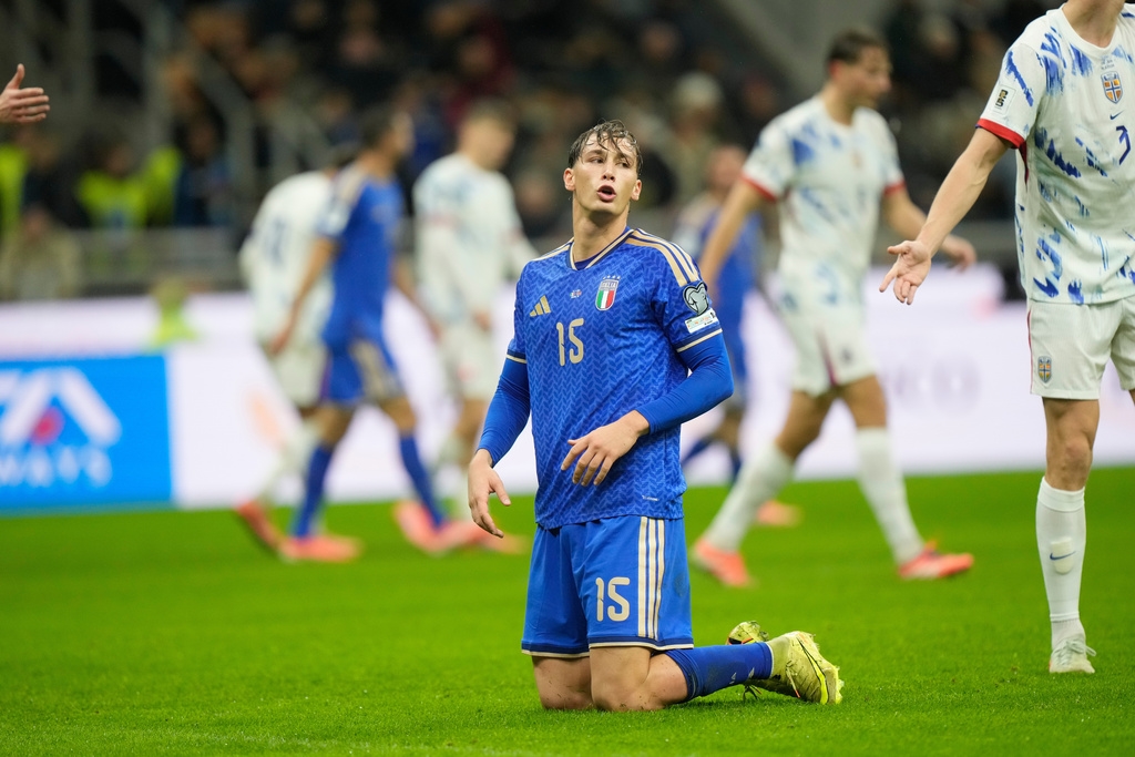 足球(影)／挪威神鋒重創義大利晉世足會內賽！4冠老牌勁旅恐連3屆缺席