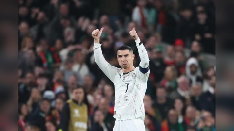 足球(影)/C羅被禁賽沒關係!葡萄牙照樣9:1大勝亞美尼亞晉級世足會內賽