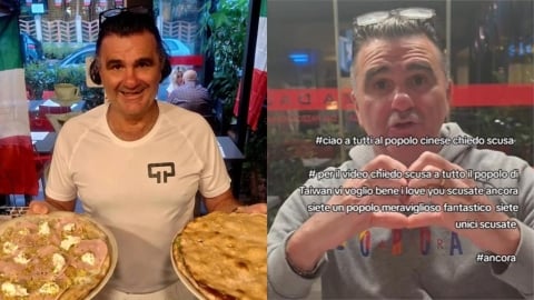 披薩老闆公審台灣人「義大利媒體刷整排報導」！他揭「當地風向超反差」爆出真相