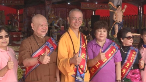 宗教共融照亮人心 嘉義玉靈觀音院祈願天下無災