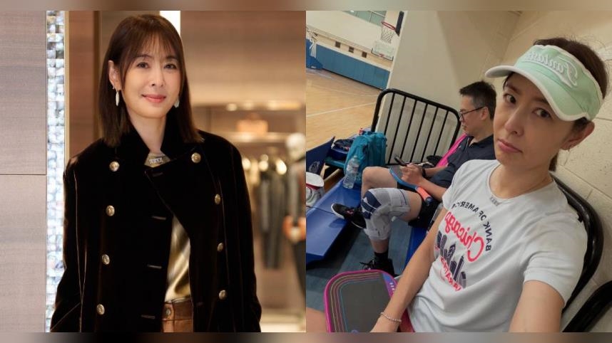 夫妻打匹克球吵翻「只差沒打老公」　賈永婕尬笑：婚姻暫時保住