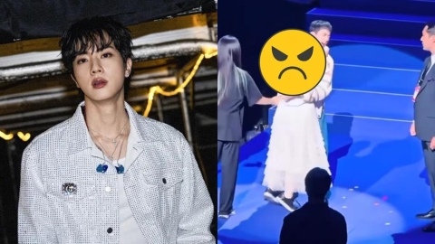 BTS Jin被50歲「日籍女粉絲強吻」引網怒　她遭韓檢方起訴下場慘了！