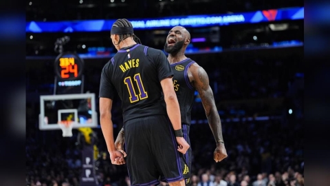 NBA(影)/大哥終於回歸湖人全員到齊奪勝!賽後詹皇這麼說