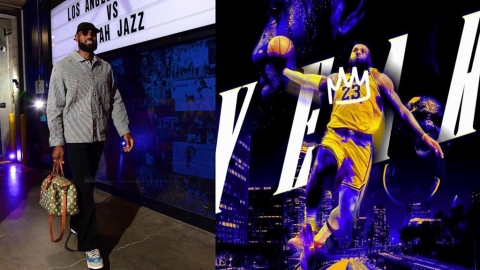 NBA/史上首位23年老鬼!詹皇因坐骨神經痛開季缺陣近2個月 本季首秀復出戰爵士