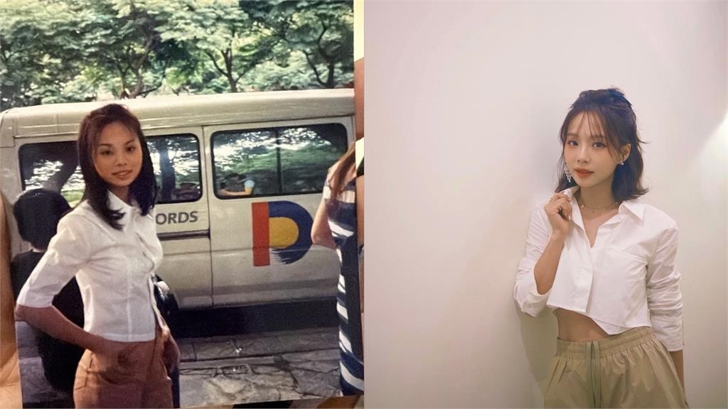 孫淑媚16歲貼身白襯衫清純照曝光!她「自誇正貨」粉絲驚嘆:昨天拍的吧