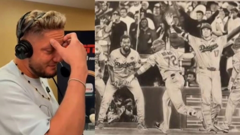 MLB(影)/追平轟留青史!道奇功臣見一幕「激動哽咽」 羅哈斯吐內心真實感受