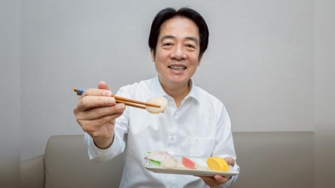 力挺日本水產！賴清德午餐吃「鹿兒島鰤魚、北海道帆立貝」