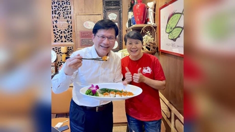 賴清德大推「台日友好」水產佳餚　林佳龍震撼出手了