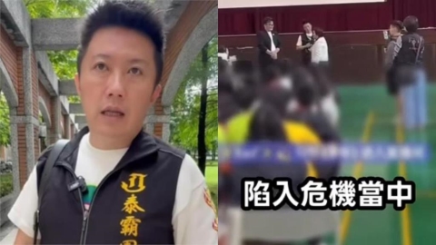 賓賓哥擅自「開抖音直播國中生」！校長當場制止衝突畫面曝…本人竟嗆：要告就告