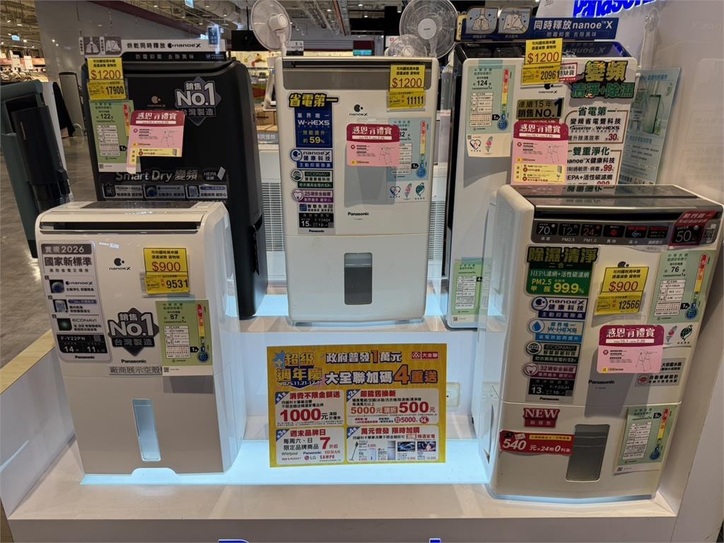 快新聞／普發一萬變兩萬！全聯、大全聯祭「外送、家電」優惠搶商機