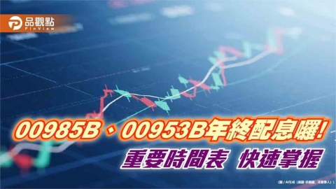 00953B、000985B年終配息出爐 想領息最晚這天買!