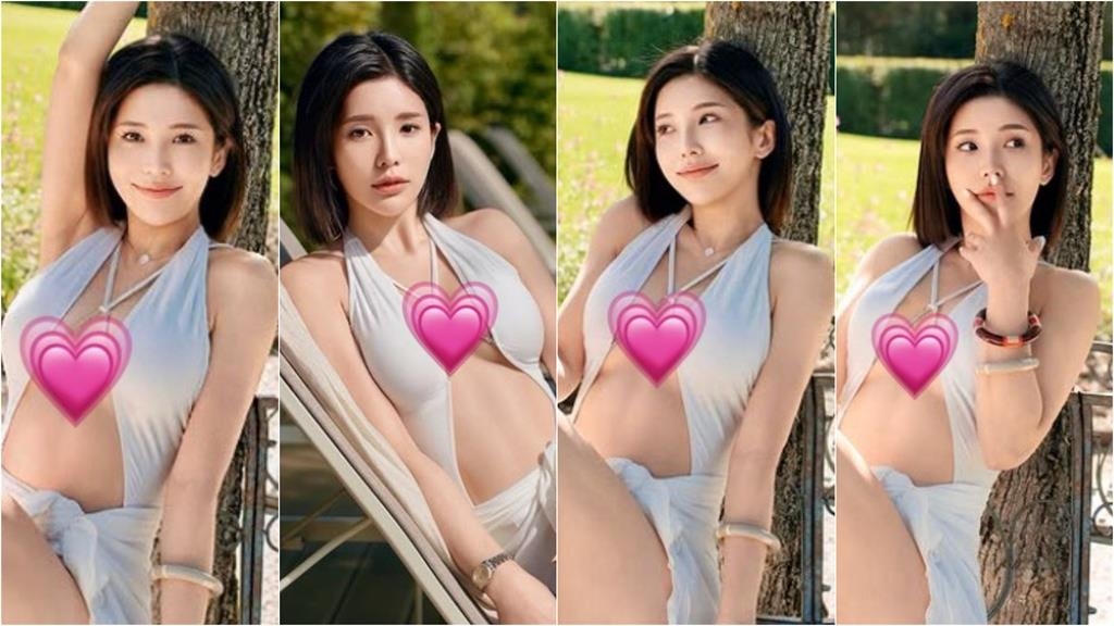 女神壯壯「大尺度深V」穿搭超辣!雪白戰袍「中路淨空」嗨翻粉:跪求出寫真