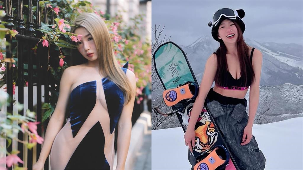 郭書瑤辣穿西裝開深V「裡面0布料」!正面猛炸「2頭巨獸」破萬人瘋看:犯規了