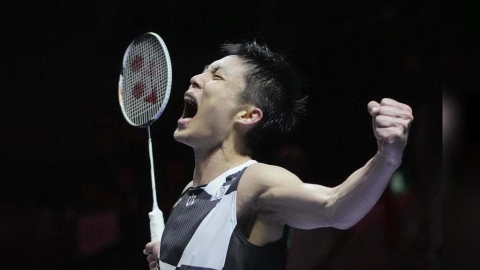 羽球(影)/化解6個賽末點上演神奇大逆轉!「小天」周天成勇闖澳洲賽四強