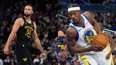 NBA(影)／「咖哩大神」9顆三分勇士還是輸！「士官長」不滿重話點出問題