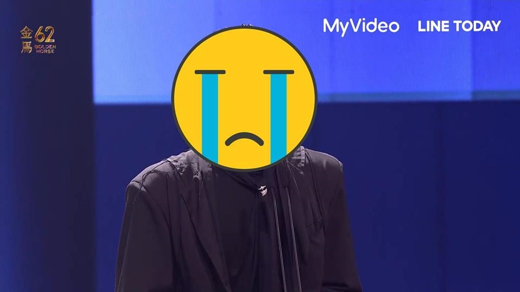 金馬62／曾敬驊奪「最佳男配角」藍葦華一抱秒潰堤！暴哭「致詞大破音」超反差