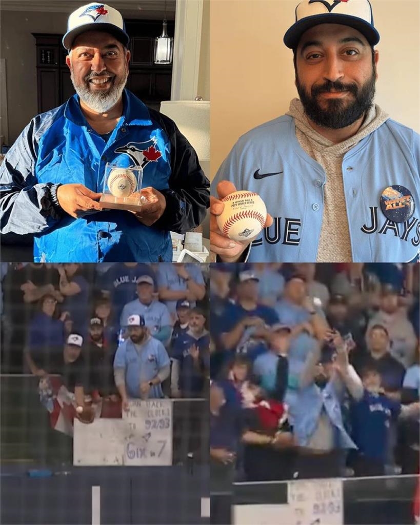 MLB(影)/世界大賽G7最狂父與子!兩顆關鍵全壘球成功拋售成為千萬富翁