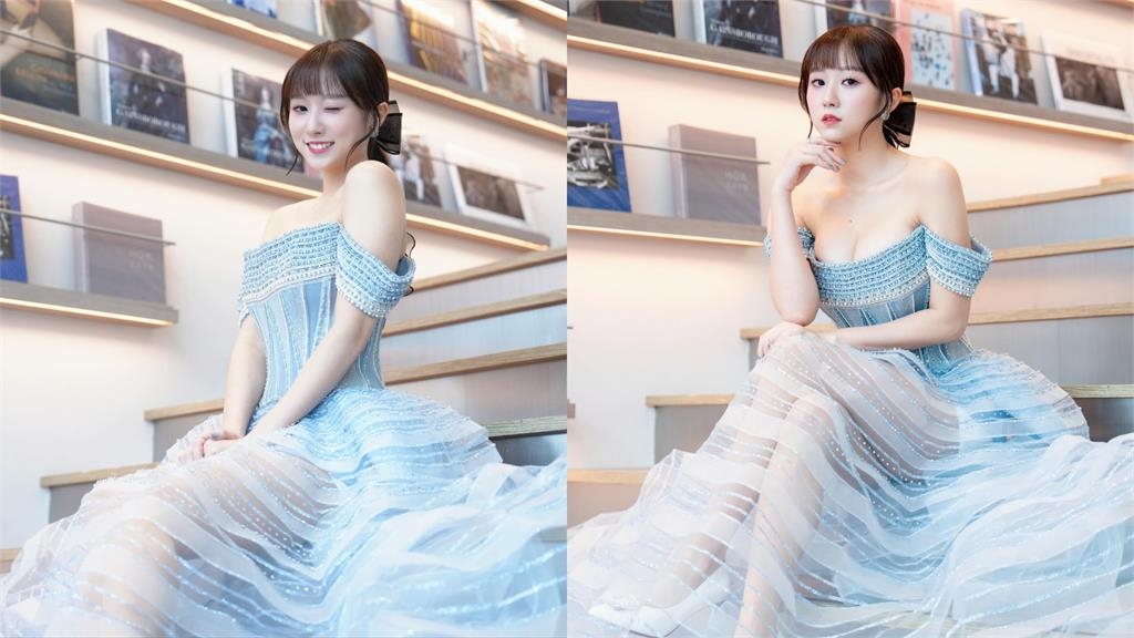 啦啦隊「短髮女神」換裝戰袍猛進化!低頭簽書「頂到了」極致視角流出