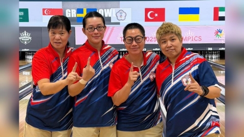 東京聽奧保齡球女力發威　團體賽奪代表團首金