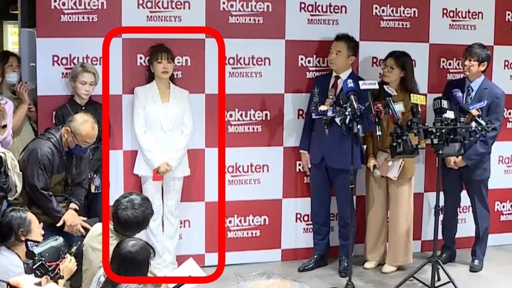 中職(影)／套套掉了？樂天桃猿記者會一連串危險發言　網轟：謝罪找婚宴主持人？