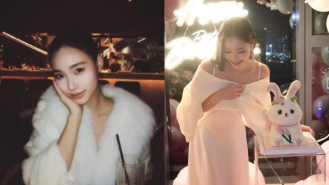 小S女兒Lily迎18歲甜喊：被愛包圍　IG曬慶生照竟藏「神秘男背影」