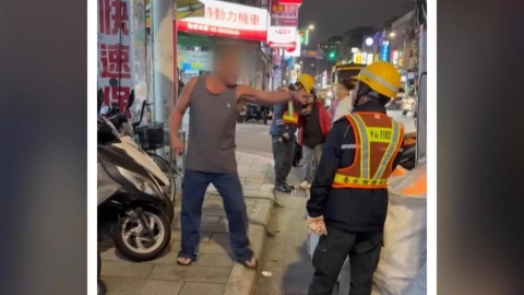 黑袋裝回收物被拒收 莽男飆罵嗆打清潔隊員!下場出爐