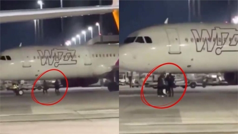 狂奔揮手攔飛機!德國兩男硬闖停機坪 遭移交送辦