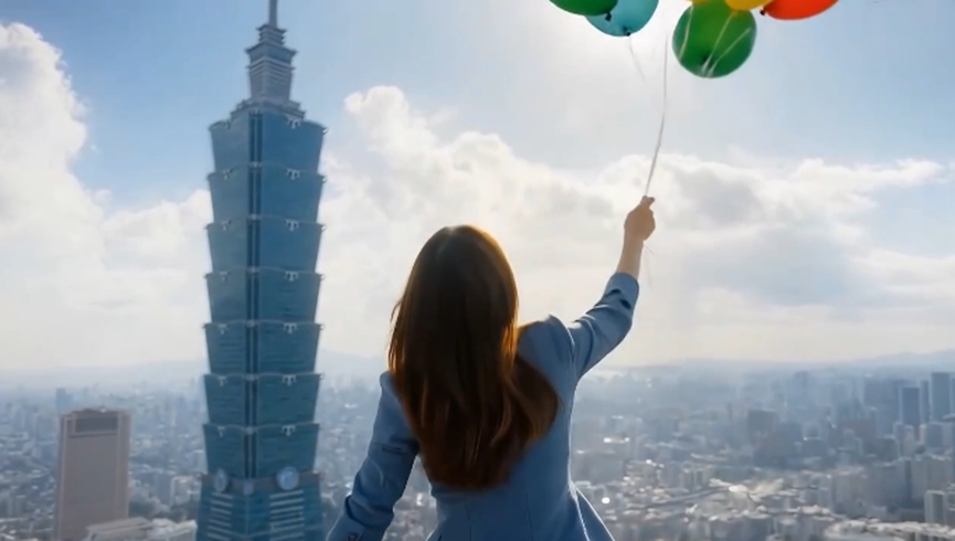 「新聞觀測站」劉方慈變身神力超人 台灣電視圈首支全AI宣傳曝光!