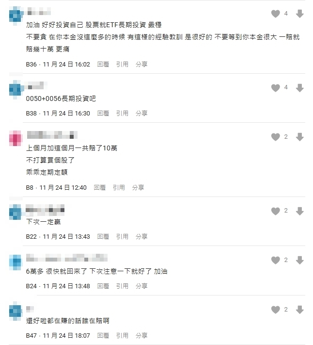 小資女波段小賺3萬秒當沖「一週倒賠6萬」!網揪1缺點推「這2檔ETF」:長期最穩