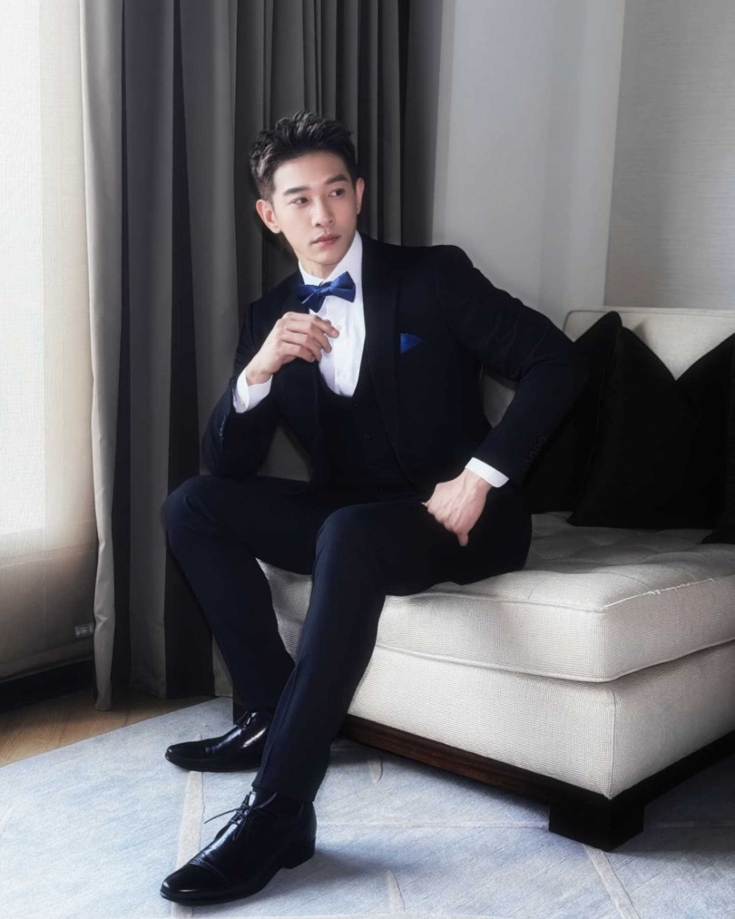 張立昂的霸總形象深植人心。(圖/翻攝自張立昂臉書)